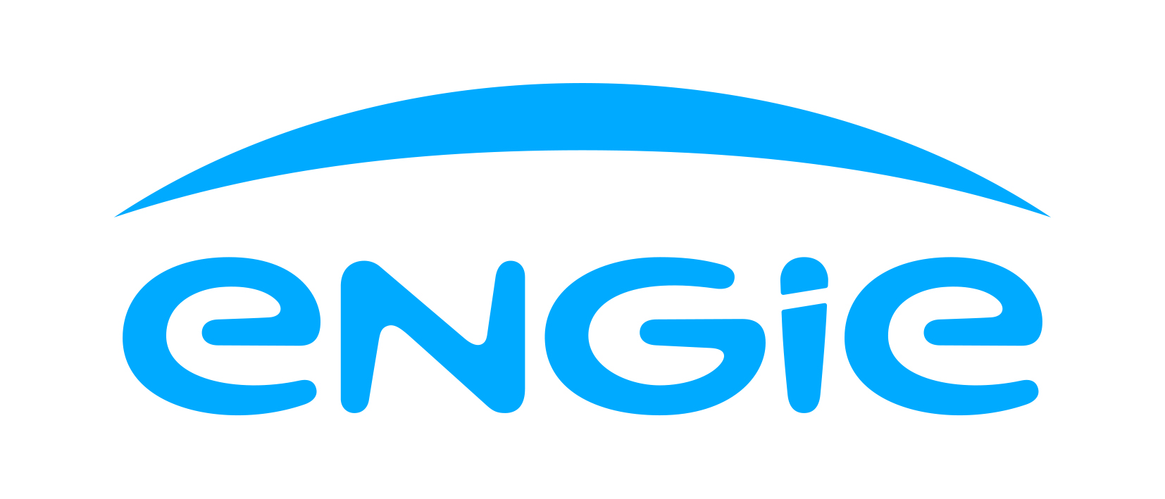 Engie logotype solid blue rgb